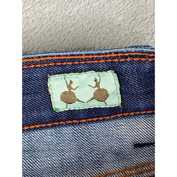 VTG 7 For All Mankind Jeans Wide Leg Flare Denim Inseam 30 Women’s Sz 27 - Picture 7 of 12